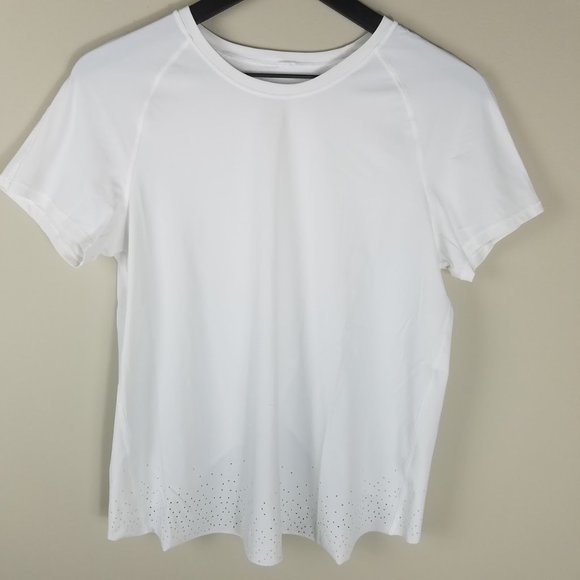 lululemon athletica Tops - LULULEMON Quick Pace Short Sleeve | White | 6